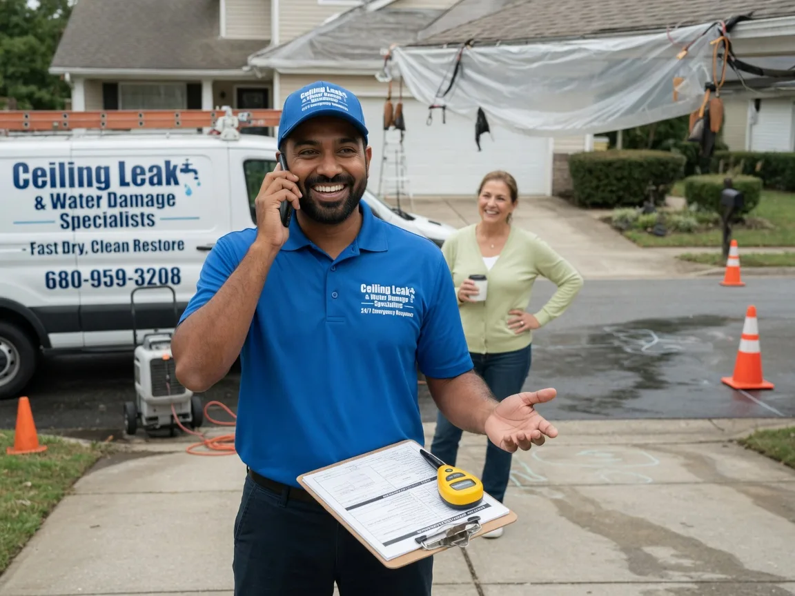 Ceiling Leak Cleanup Aristes, PA FAQs